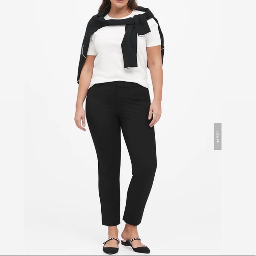 Banana Republic Skinny Classic Sloan Pants Black